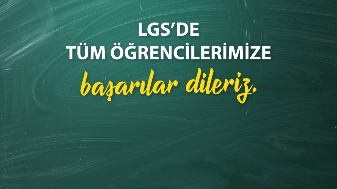 Sınava girecek tüm öğrencilerimize başarılar dileriz.